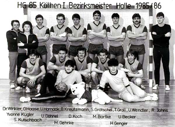 Mannschaft 1984/85